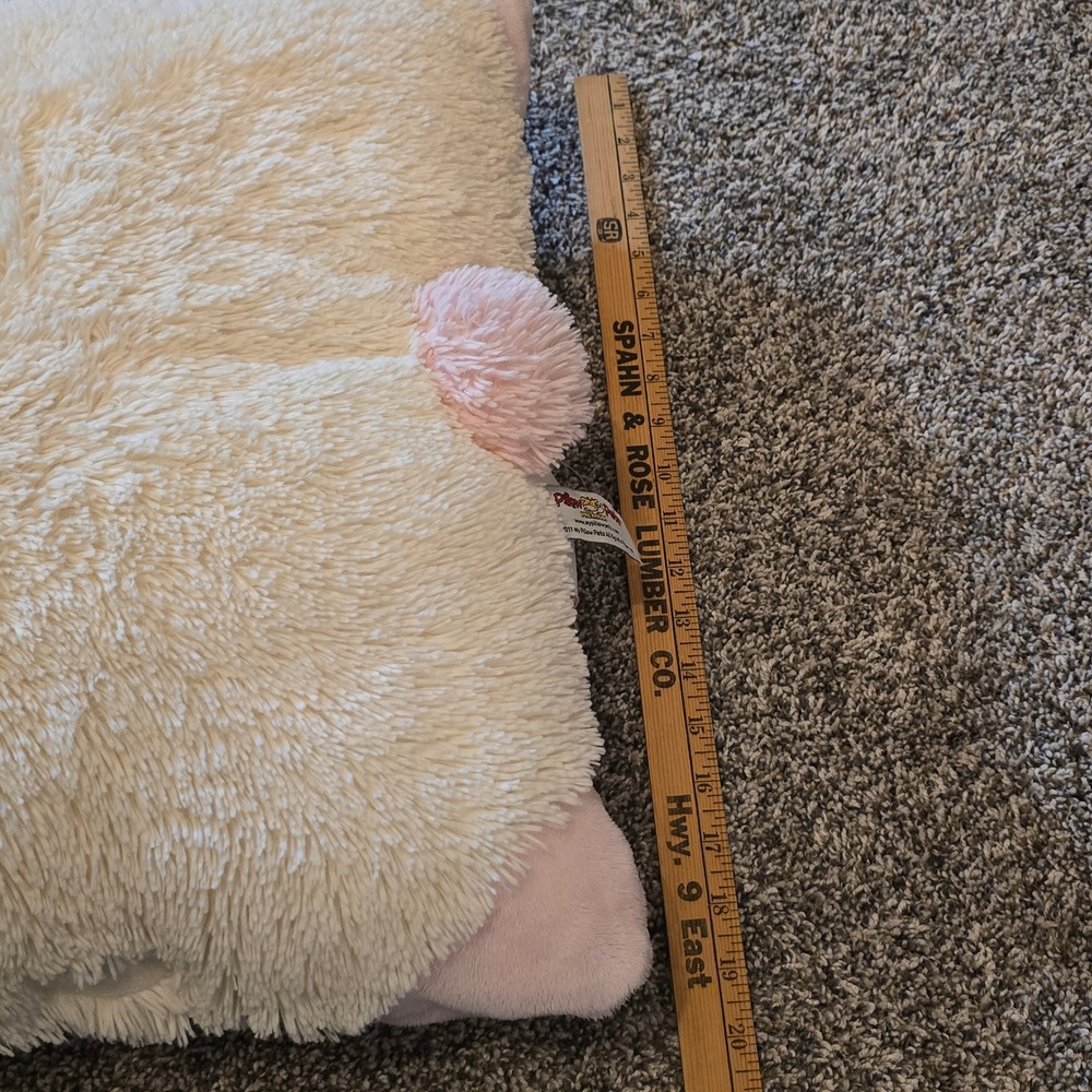 Pillow Pets 2011 Bunny Rabbit Plush Stuffed Animal Unisex Large Polka Dot Ears - Picture 16 of 16